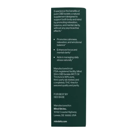 Mind Shi CBD Oil Isolate 2000 мг полуниця 10 мл (до 01,27)