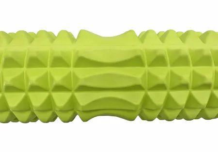 Масажний ролик EasyFit Grid Roller 33 см v.1,2 салатовий