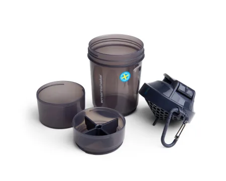 Шейкер спортивний SmartShake Original2 GO - 600 мл темний Gray