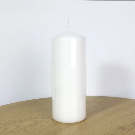 Свічка парафінова циліндрична біла sw60/150