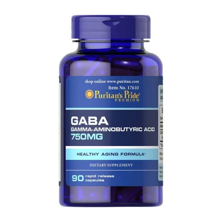 GABA Gamma Aminobutyric Acid - 750 мг 90 капсул