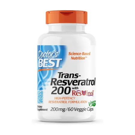 Trans Resveratrol 200 мг with Reswinol - 60 капсул