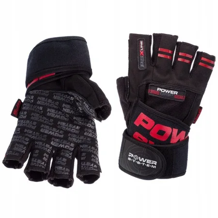 Рукавички для фітнесу Power System PS-2800 Power Grip Red - L