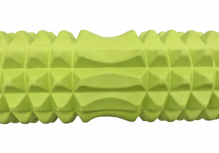 Масажний ролик EasyFit Grid Roller 45 см v.2,2 салатовий