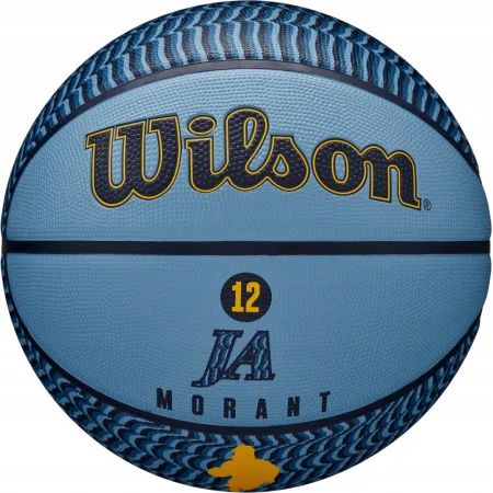 М'яч баскетбольний Wilson NBA PLAYER ICON OUTDOOR BSKT MORANT розмір 7 WZ4016901XB7 (оригінал)