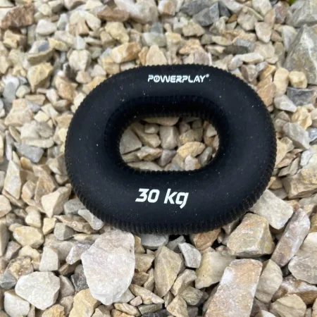 Еспандер кистьовий силіконовий PowerPlay PP-4336 Hand Grip Hard 30 кг. чорний