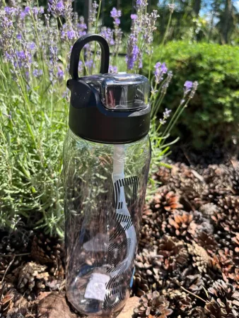 Пляшка для води CASNO 800 мл KXN-1257 чорна