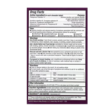 Umcka Cold & Flu Berry - 20 жувальних таблеток