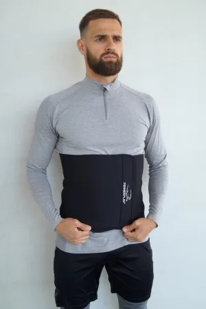 Slimming Belt PowerPlay 4301 (125*30 cm) + Smartphone Pocket Black