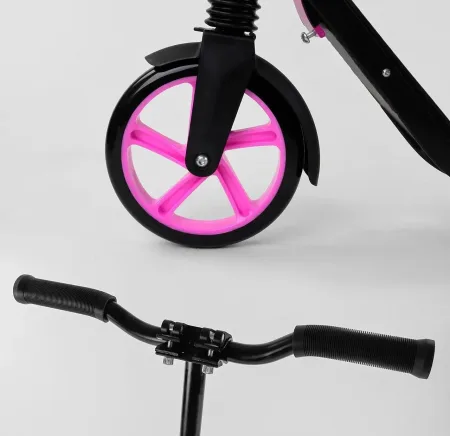 Самокат двоколісний Best Scooter 87602 з 1 амортизатор.