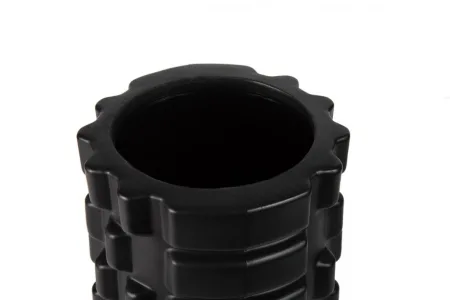 Масажний ролик (роллер) PowerPlay 4342 Massage Roller чорний 30x10 см