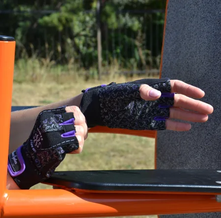 Рукавички для фітнесу Power System PS-2910 Classy жіночі Purple - S