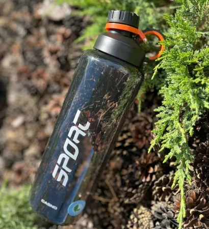 Пляшка для води CASNO - 1500 мл KXN-1237 Сіра