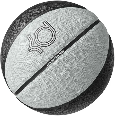 М'яч баскетбольний Nike ALL COURT 8 P K DURANT DEFLATED WOLF GREY/Чорний/Чорний/PHOTON DUST розмір 7 Оригінал N.100.7111.084.07