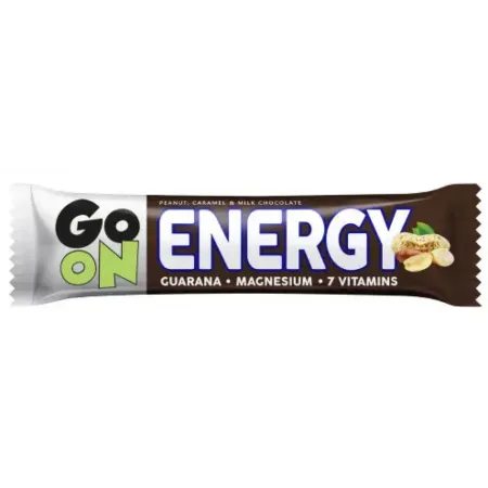 Energy Bar - 50 г Шоколад з молочним шоколадом і арахісом (Поштучно)