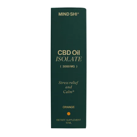 CBD Oil Isolate 3000 мг Orange - 10 мл
