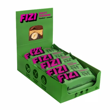 FIZI Chocolate Bar - 10x45 г ліщиновий горіх карамель