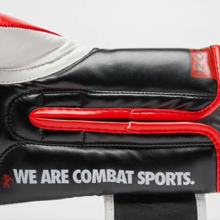 Боксерські рукавиці Leone GN333 LOGO WACS Black 16 унцій (капу в комплекті)