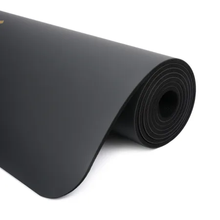 Килимок для йоги каучуковий поліуретан Sport Pro 183 см*68 см*5 мм темно-сірий