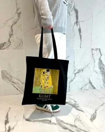 Екошопер BookOpt ВК4064 KLIMT «поцілунок» чорний