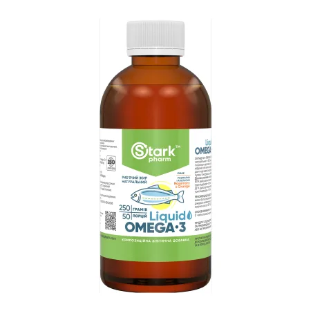 Stark Omega-3 - 250 г рідкий розмарин апельсин