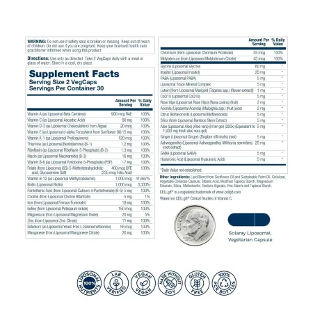 Liposomal Multivitamin Womens - 60 капсул