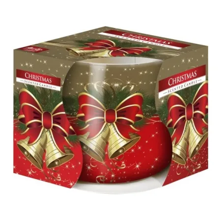 Ароматична свічка в скляному стакані різдво христове SN 71 s-02