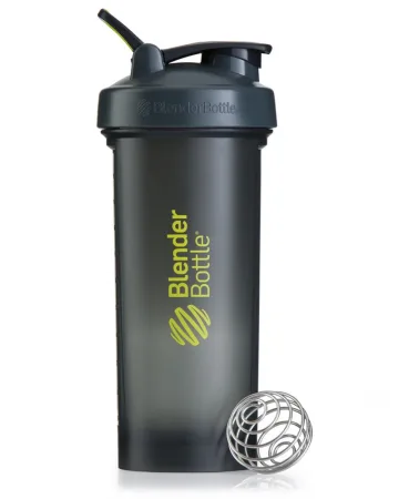 Шейкер спортивний BlenderBottle Pro45 - 1270 мл Grey/зелений
