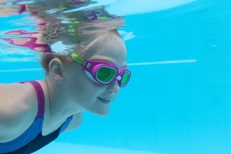 Окуляри для плавання Bestway 7+ 21003 Жовтий-синій