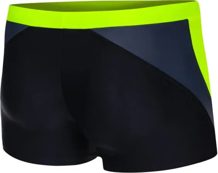 Men's swim shorts Aqua Speed DARIO 6233 black lime 346-138 (original) - L
