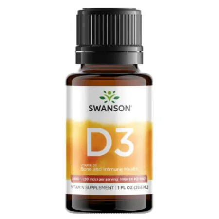 Vitamin D3 Bone and Immune Health 2000 IU (50 мкг) - 1 fl29,6 мл