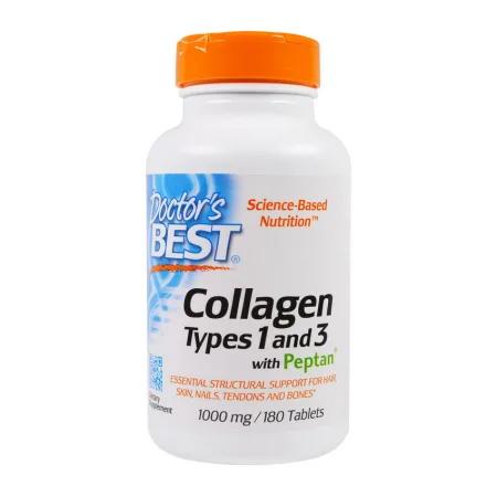 Collagen Types 1&3 1000 мг with Vitamin C - 180 таблеток