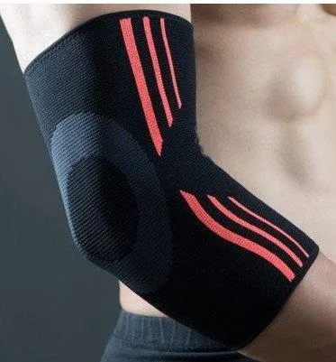 Налокітники Power System PS-6020 Elbow Support Evo Black/Orange 2 шт. - M