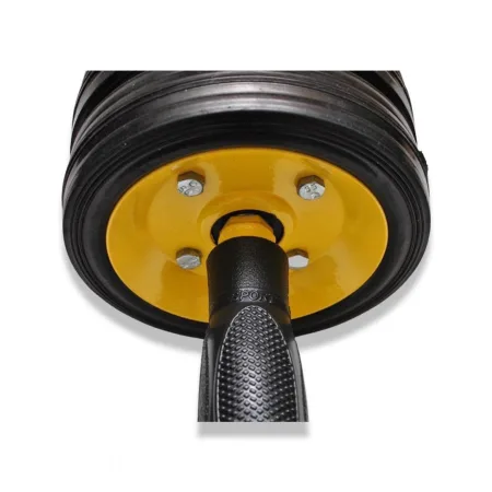 Подвійне колесо для преса (гімнастичний ролик), металеве, посилене, на підшипнику Pro