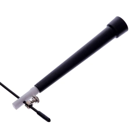 Скакалка швидкісна кросфіт зі сталевим тросом Чорний - 300 см