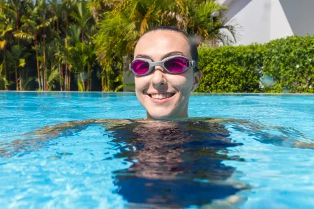 Окуляри для плавання Bestway 14+ 21051 Зелений