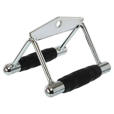 Double handle for low pulley cable machine