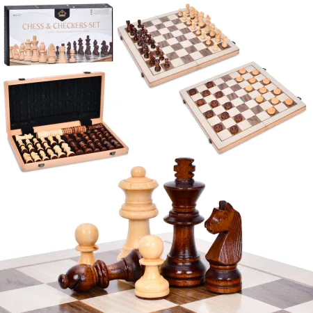 Шахи 2в1 - 40 х 40 х 2,5 см