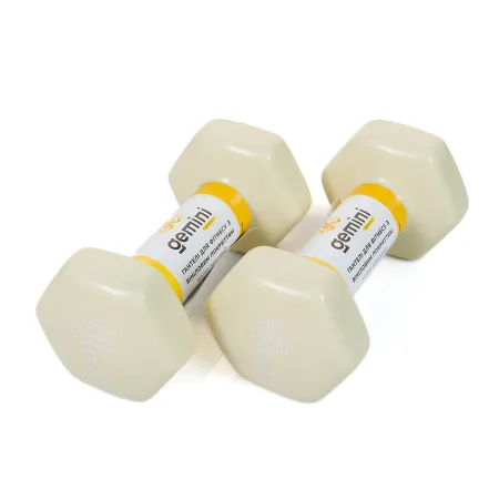 Гантелі Sport для фітнесу з вініловим покриттям 2 шт по 2,0 кг GSD-2.0MILK