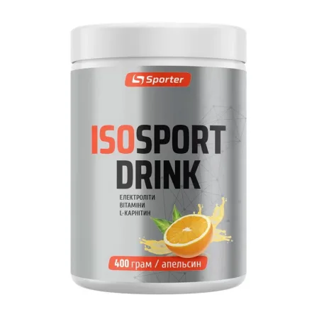Спортивный напиток iso 400 г апельсин