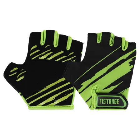 Рукавички для фітнесу та тренувань FISTRAGE розмір зелений L