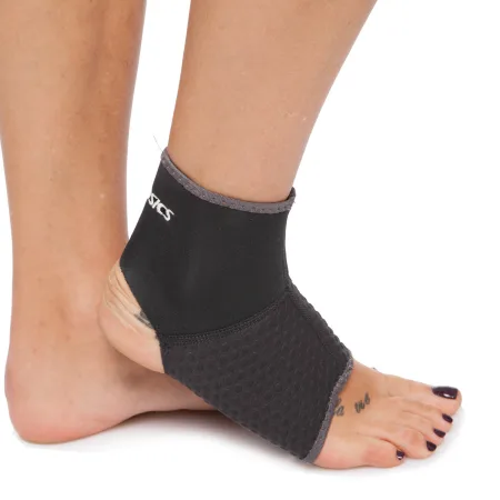 Бандаж на гомілковостоп еластичний ASC розмір 1 шт чорний M