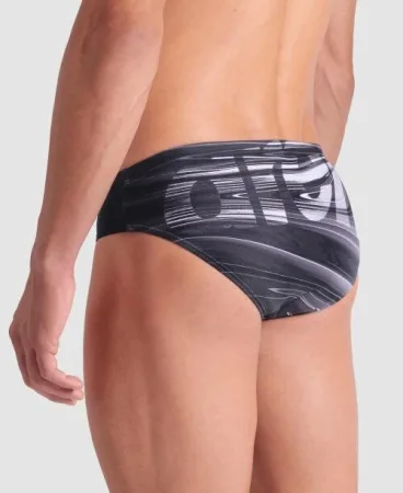 Плавки сліпи для чоловіків Arena FLOW SWIM BRIEFS чорний (оригінал)