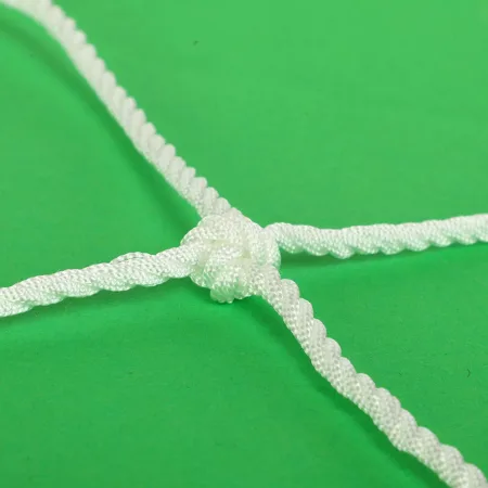 Football goal net AOPI, set of 2 pcs, 5.5×2.1×1.1×2 m, white