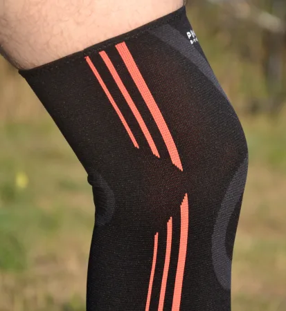 Наколінники Power System PS-6021 Knee Support Evo Black/Orange пара - M