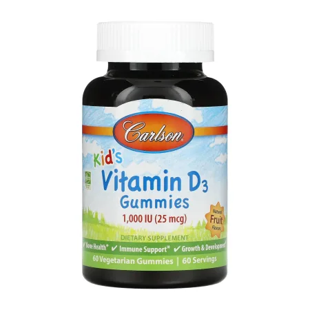 Kids Vitamin D3 - 60 жуйок