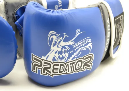 Снарядні рукавиці PowerPlay 3038 Синьо-сірі L