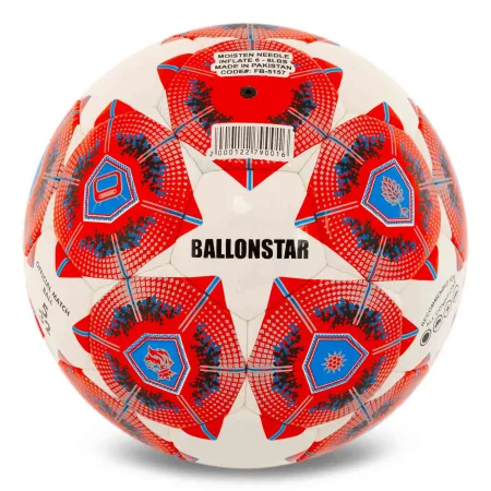 Футбольний м'яч PREMIER BALLONSTAR №5 PU червоний
