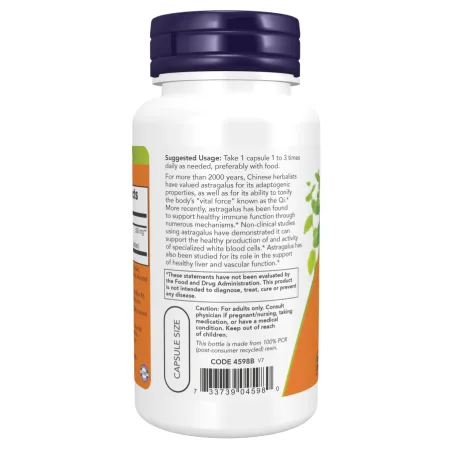Astragalus Extract 500 мг - 90 капсул