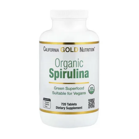 Organic Spirulina - 720 таблеток